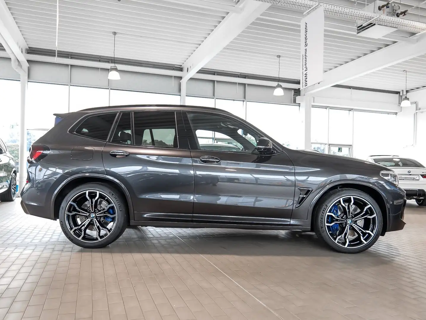 BMW X3 M Competition Anhängk. Driver's Package HuD Grigio - 2
