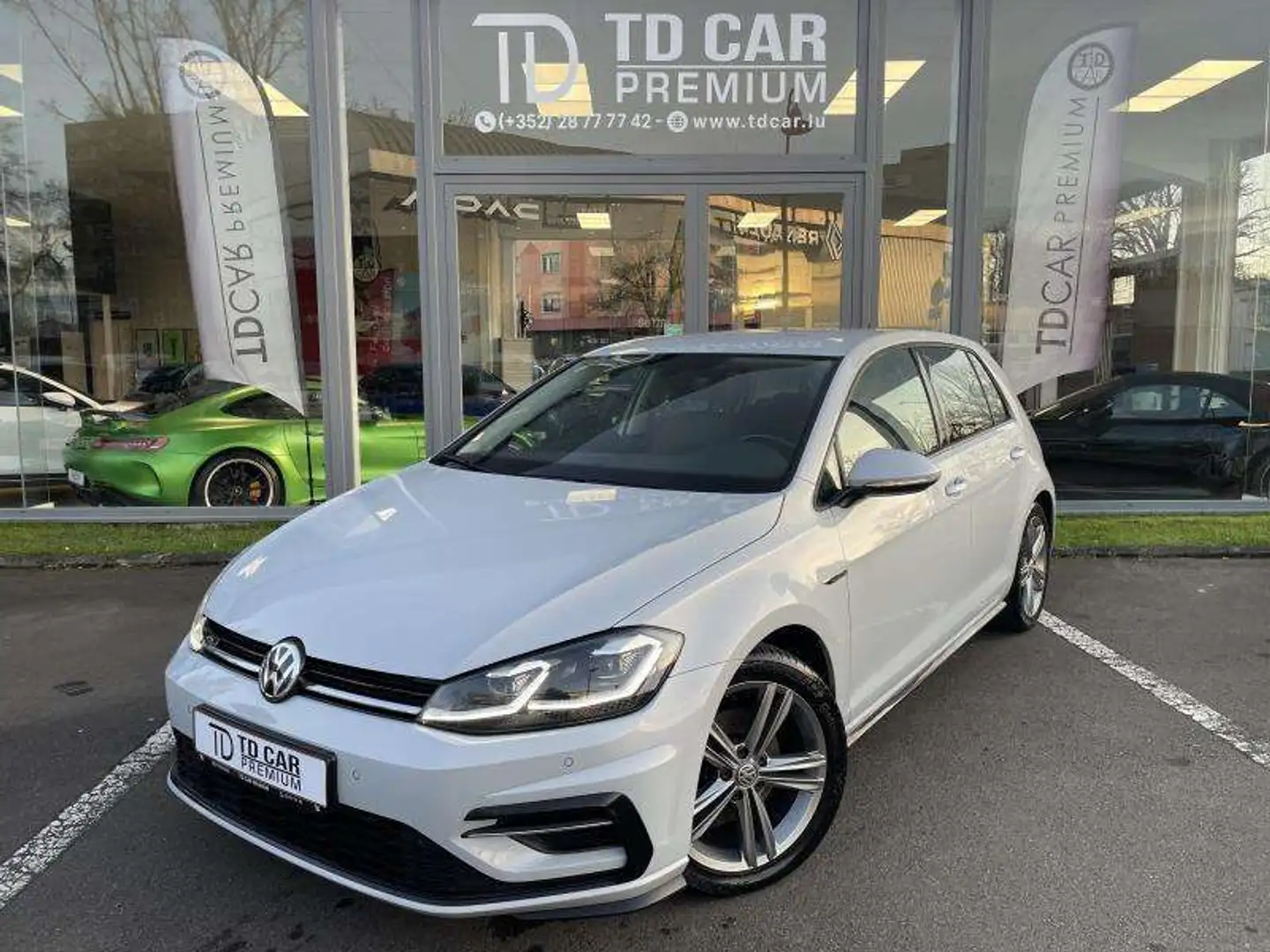 Volkswagen Golf 7 1.5 TSI R-line Blanc - 1
