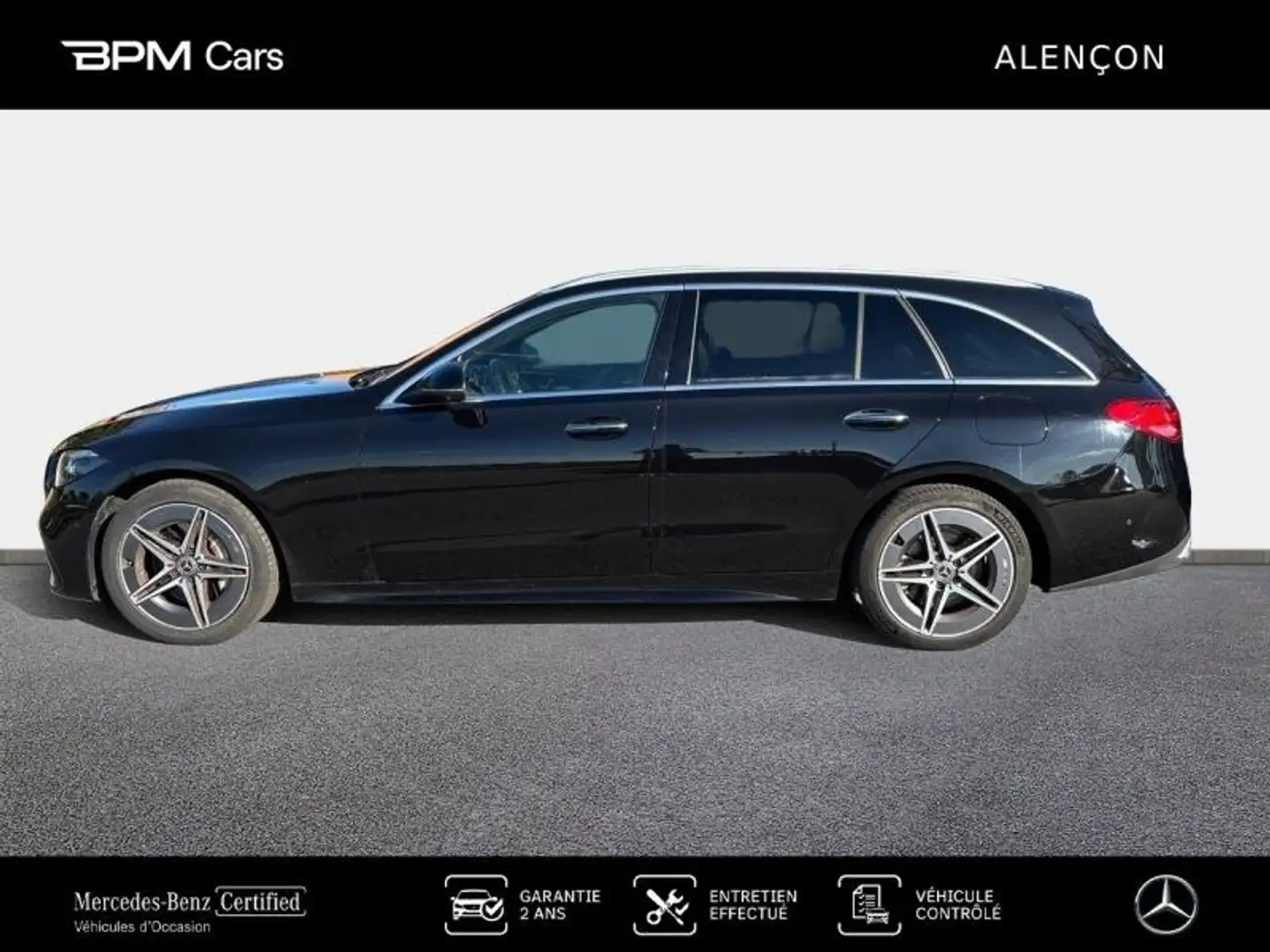 Mercedes-Benz C 30 AMG 300 e 204+129ch AMG Line Noir - 2