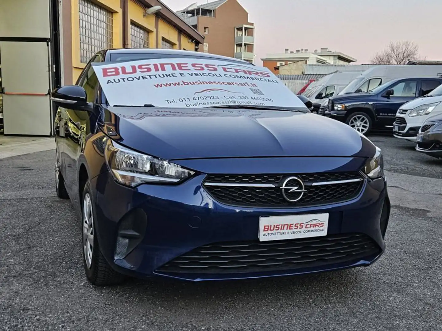 Opel Corsa BENZINA 1.2 EDITION 75 CV KM. 64000-PER NEOPATENT. Azul - 1