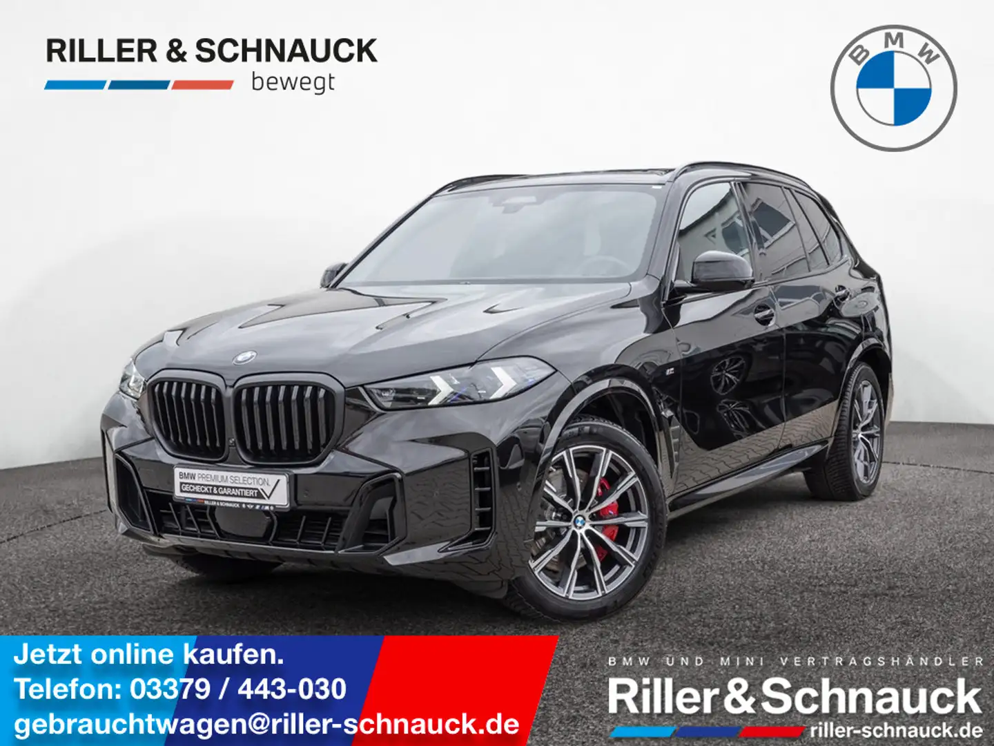 BMW X5 xDrive 30d M-Sport Pro PANO 360° STANDHZ Schwarz - 1