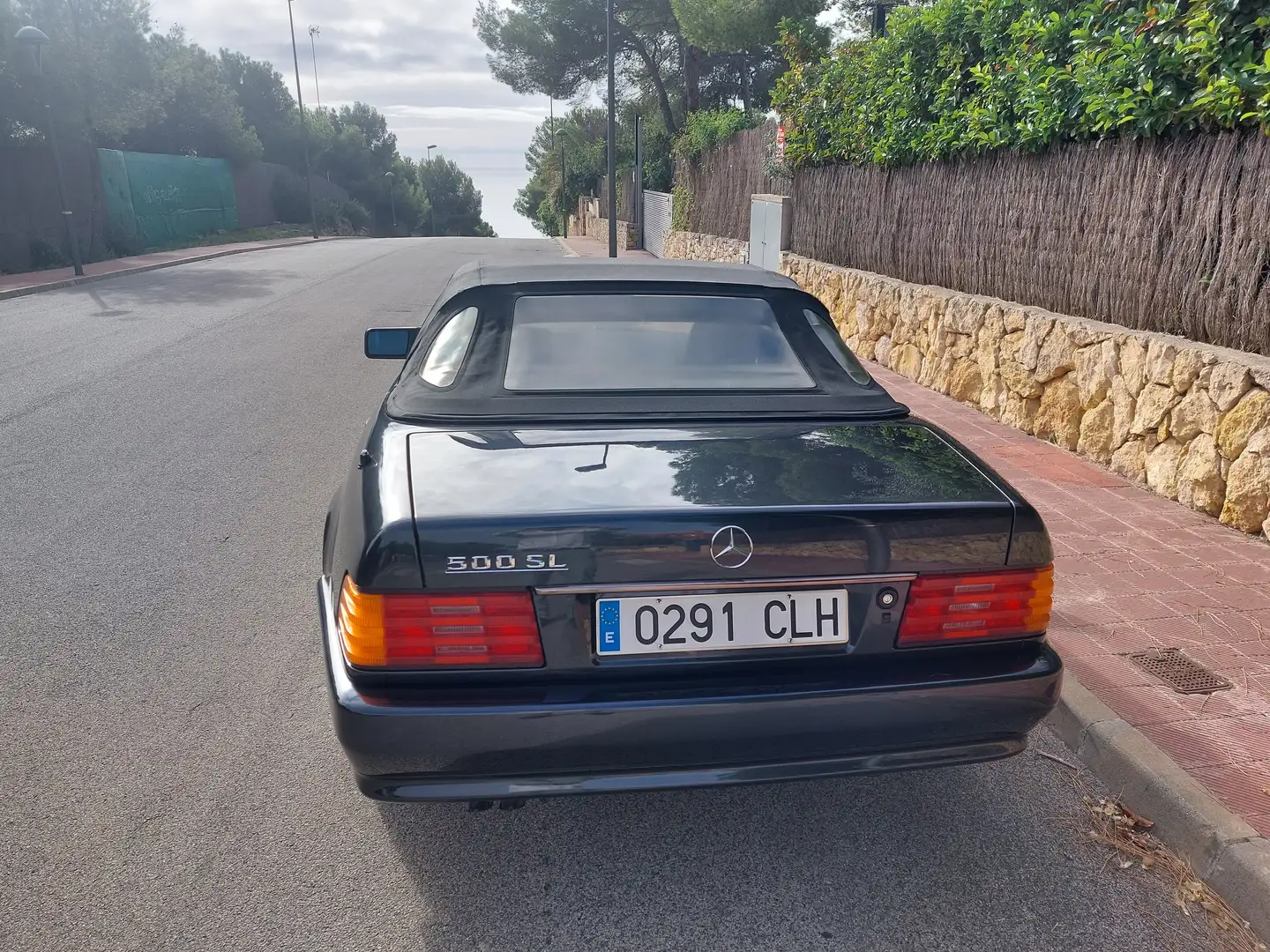 Mercedes-Benz 500 SL Blue - 1