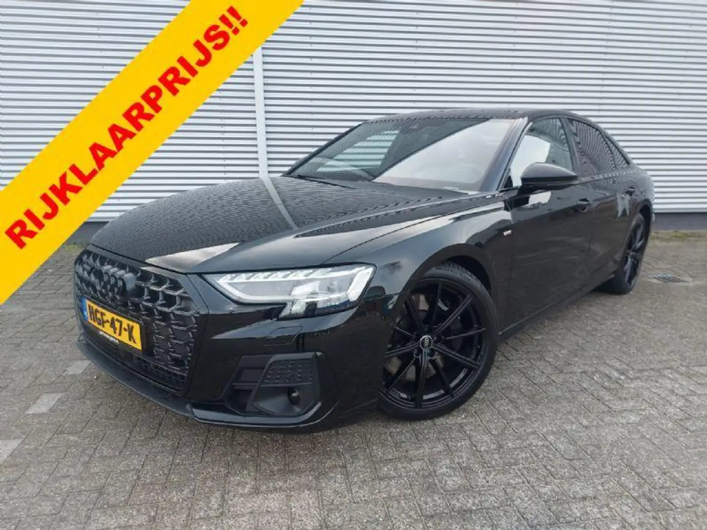 Audi A8 60 TFSI e quattro S-Line,Vierwielbesturing,Verklap Zwart - 1