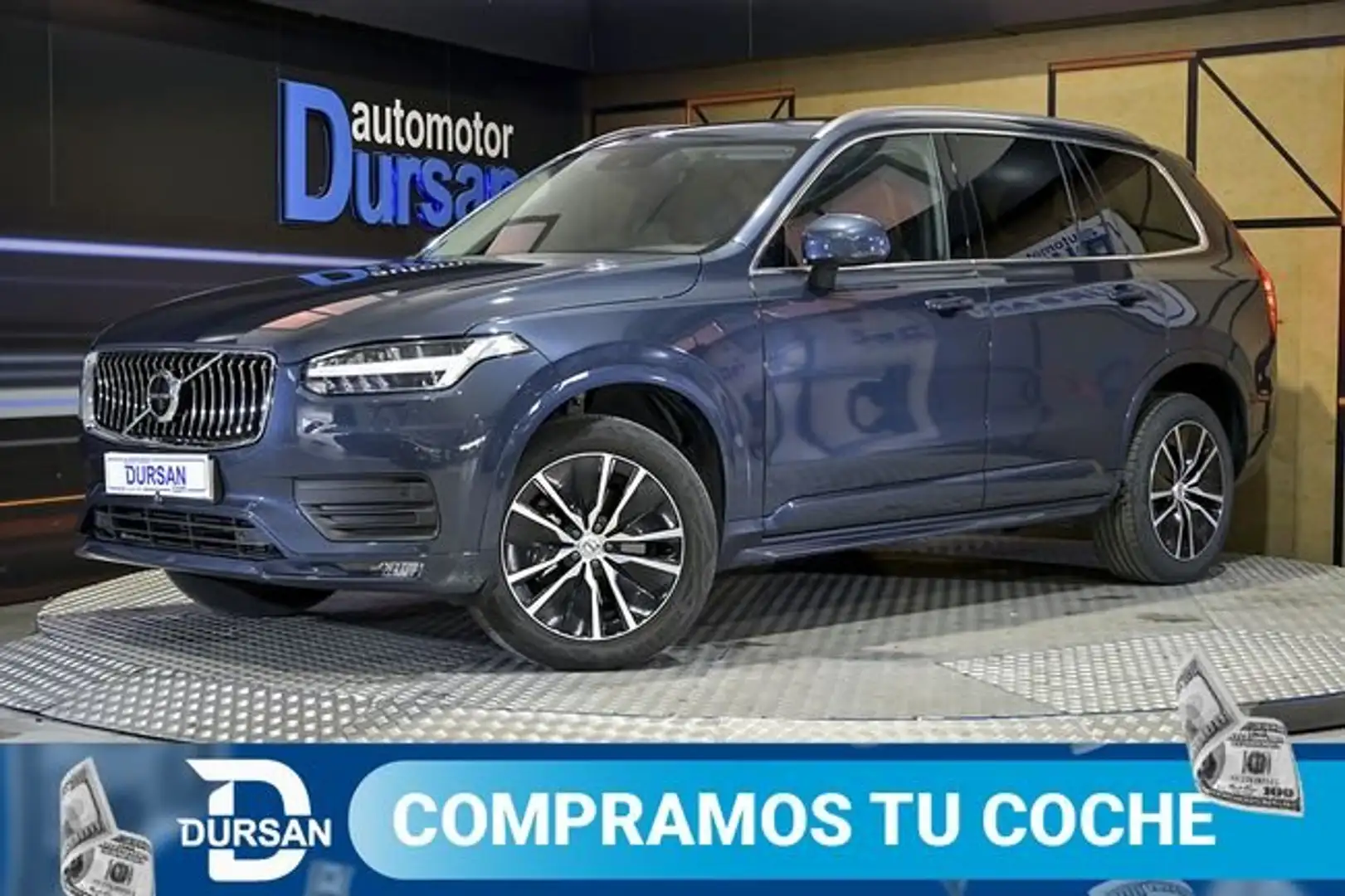 Volvo XC90 2.0 B5 D AWD Momentum Pro Auto Gris - 1