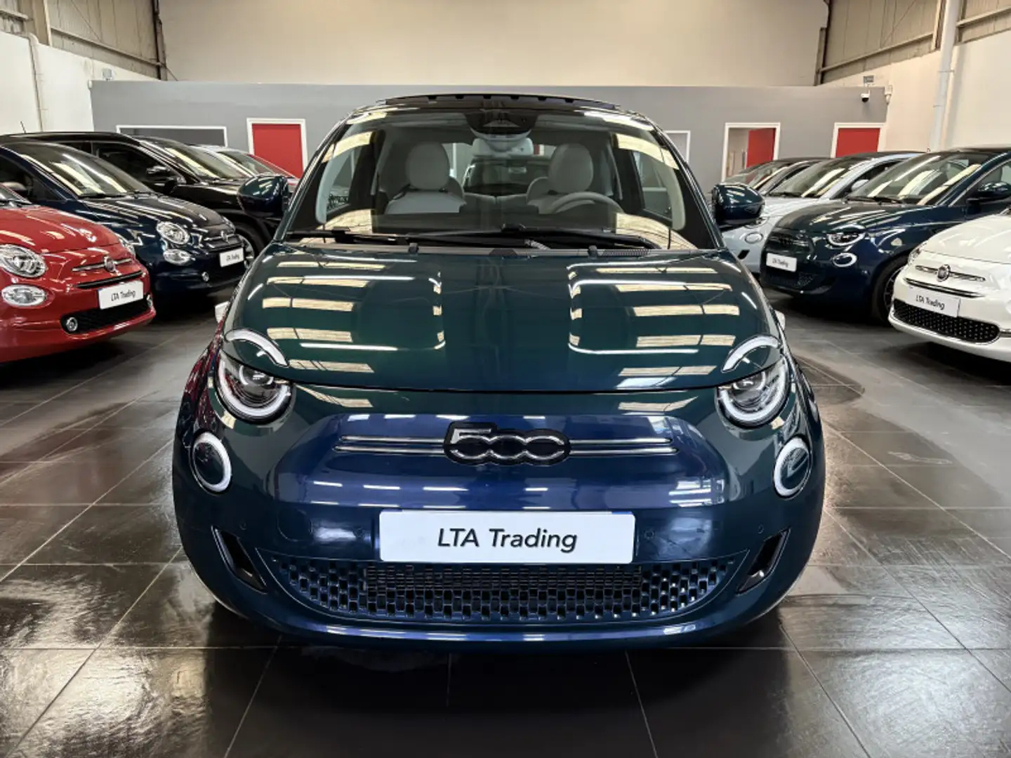 Fiat 500e E 118CH LA PRIMA MY23 Vert - 2