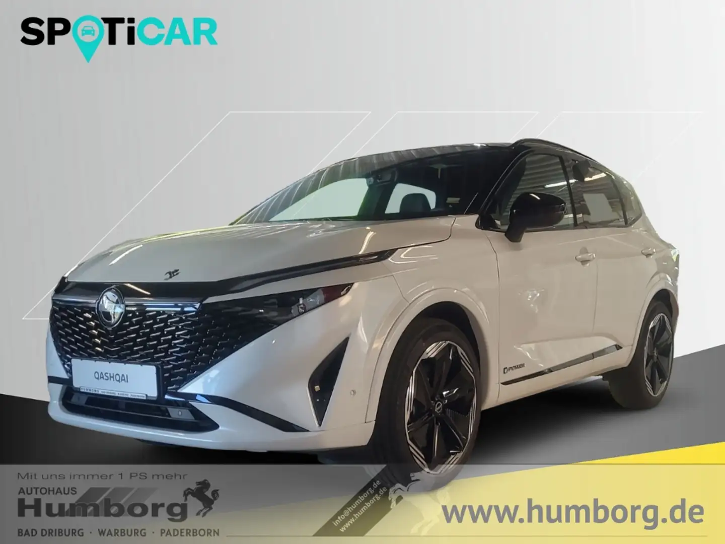 Nissan Qashqai e-Power 1.5 VC-T N-Design HUD Panorama Navi Memory Blanco - 1