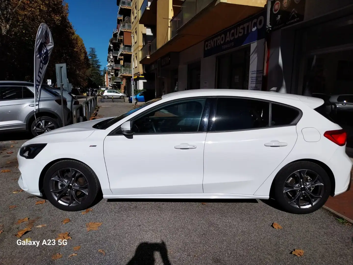 Ford Focus 1.5 Ecoblue 120 Cv St Line Blanc - 2