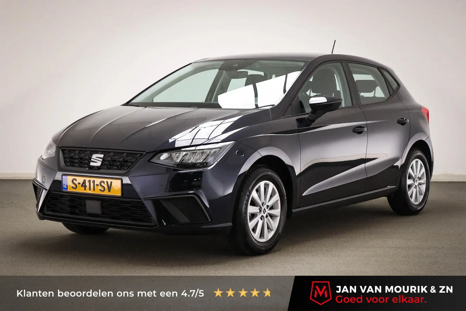 SEAT Ibiza 1.0 EcoTSI Style | LED | DAB | FULL LINK | PDC Blauw - 1