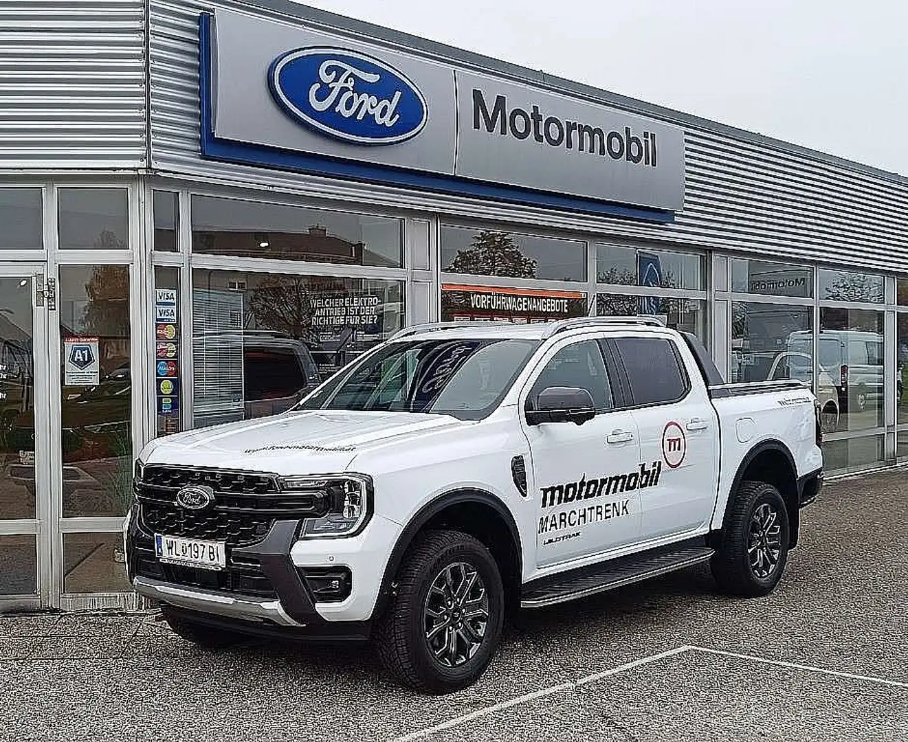 Ford Ranger Ranger Doppelkabine Wildtrak e-4WD 2,0 EcoBlue ... Weiß - 1