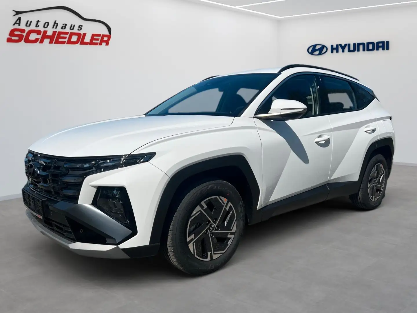 Hyundai TUCSON SELECT 1.6T-GDI 48V 160PS+DESIGNPAKET Weiß - 1