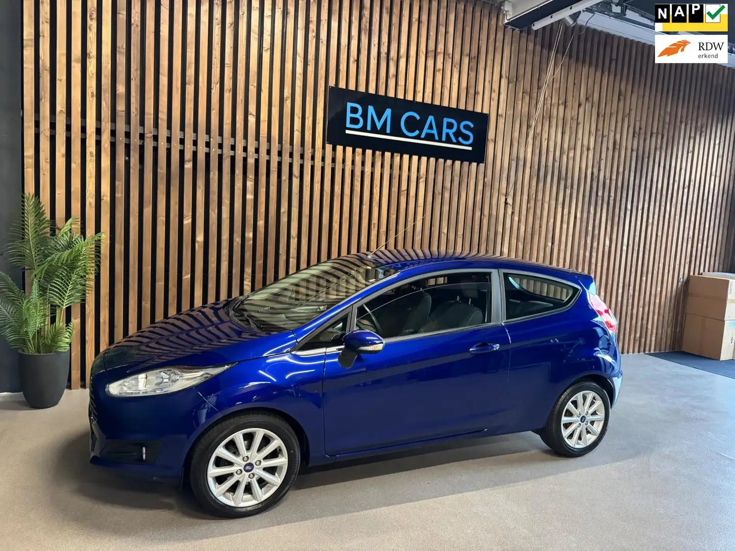 Ford Fiesta 1.0 EcoBoost Titanium Navigatie,Cruise, Parksensor Albastru - 1