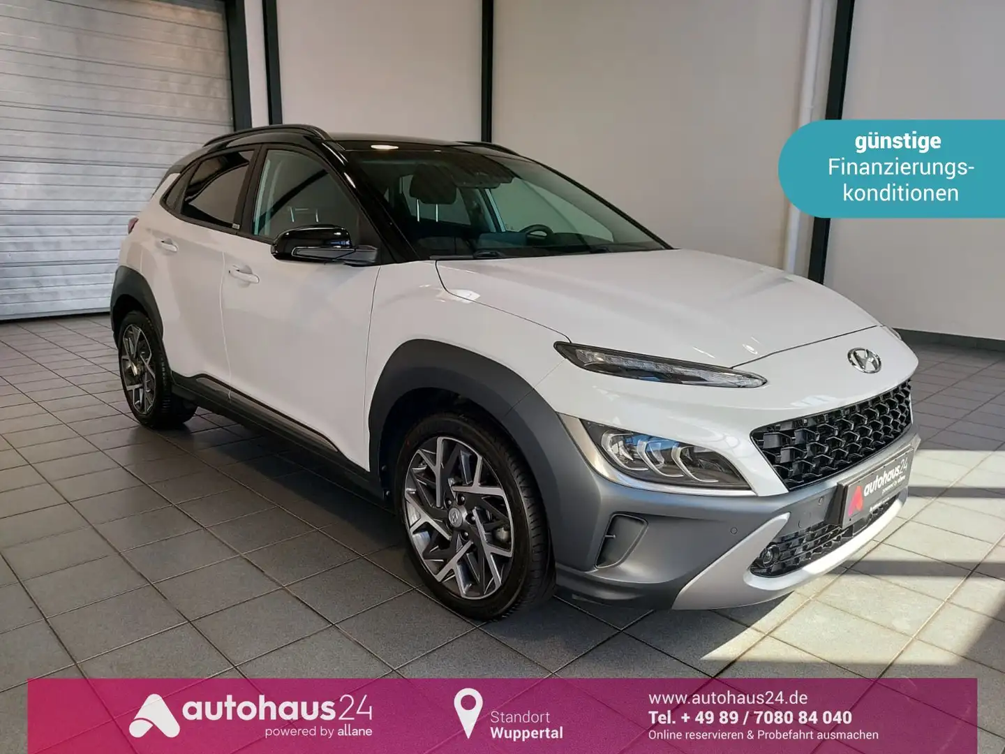 Hyundai KONA 1.6 GDI Prime Hybrid HeadUp|Navi|LED|Kamera Wit - 1