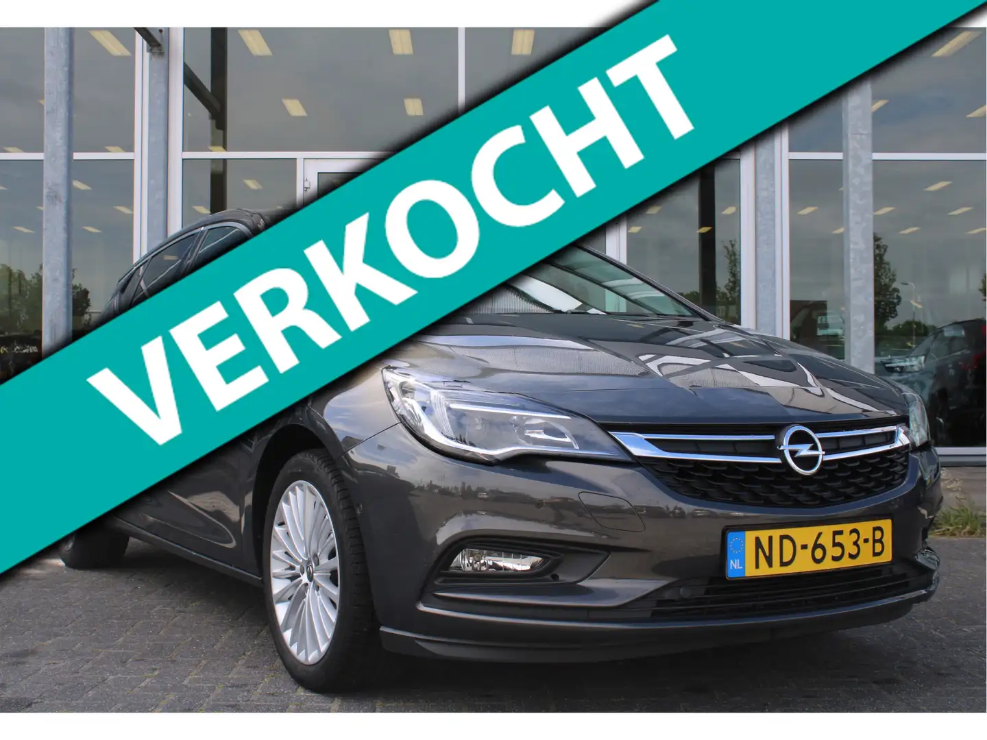 Opel Astra 1.4 Turbo 150PK Innovation | Dodehoekdetectie | DA Grijs - 1
