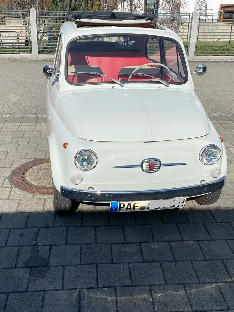 Fiat 500 F Weiß - 1