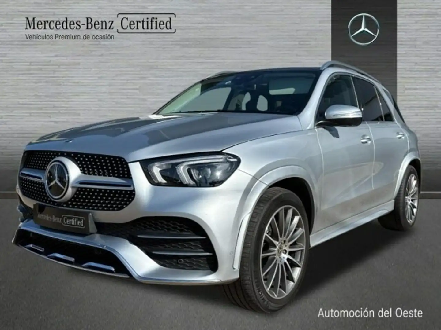 Mercedes-Benz GLE 400 d 4matic amg line (euro 6d) Plateado - 1