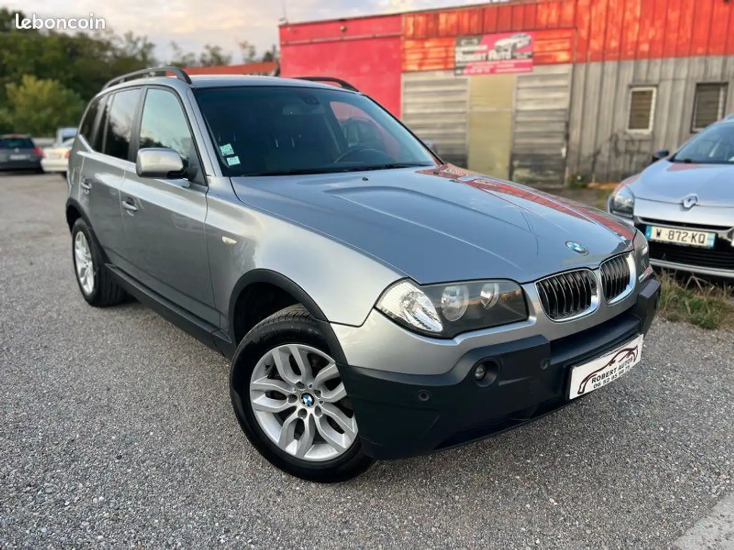 BMW X3 I (E83) 3.0 d 204 CV Gris - 1