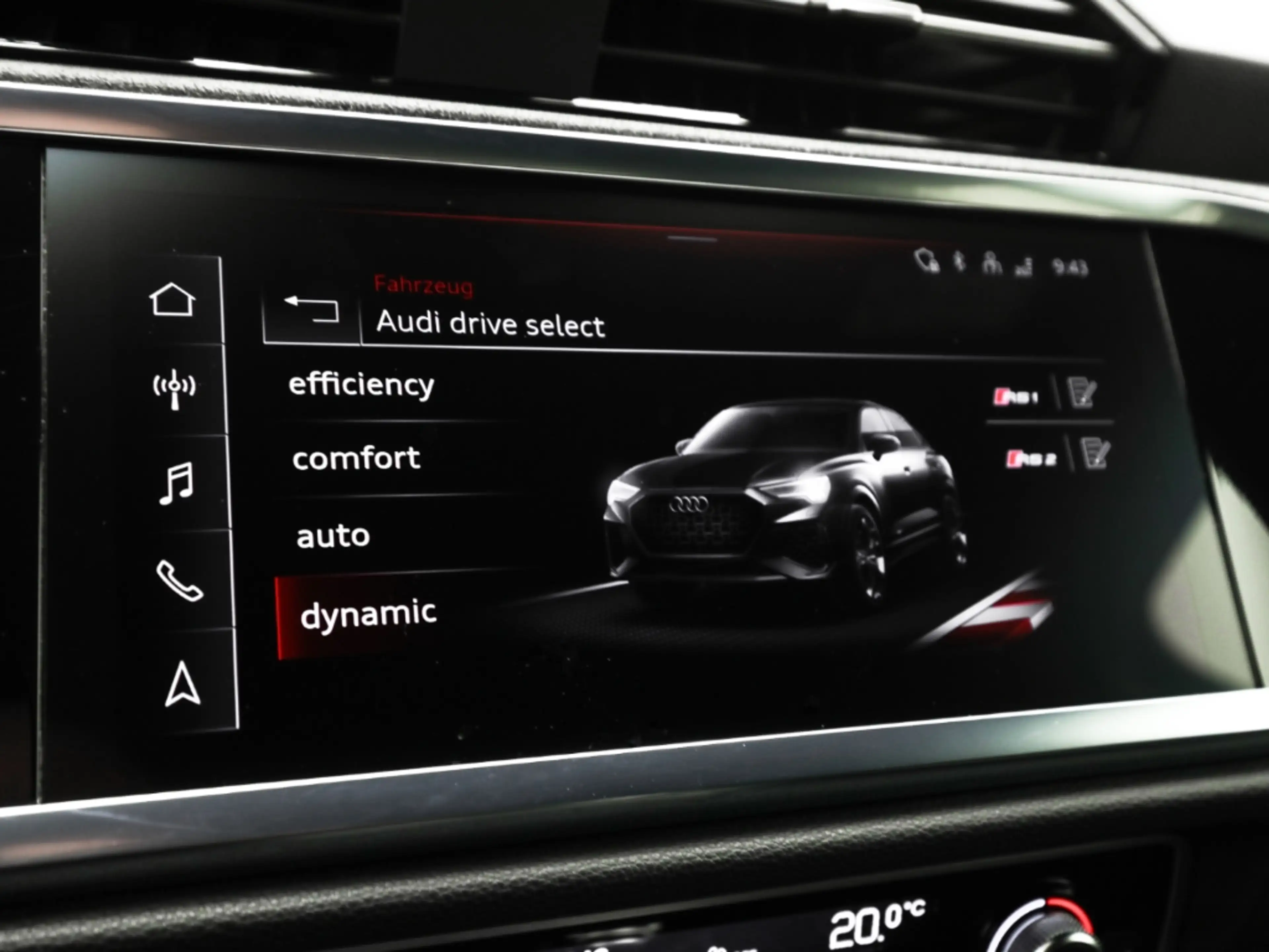 Audi RS Q3 Sportback AHK Navi RS-Sportsitze Leder Wabe — photo 13