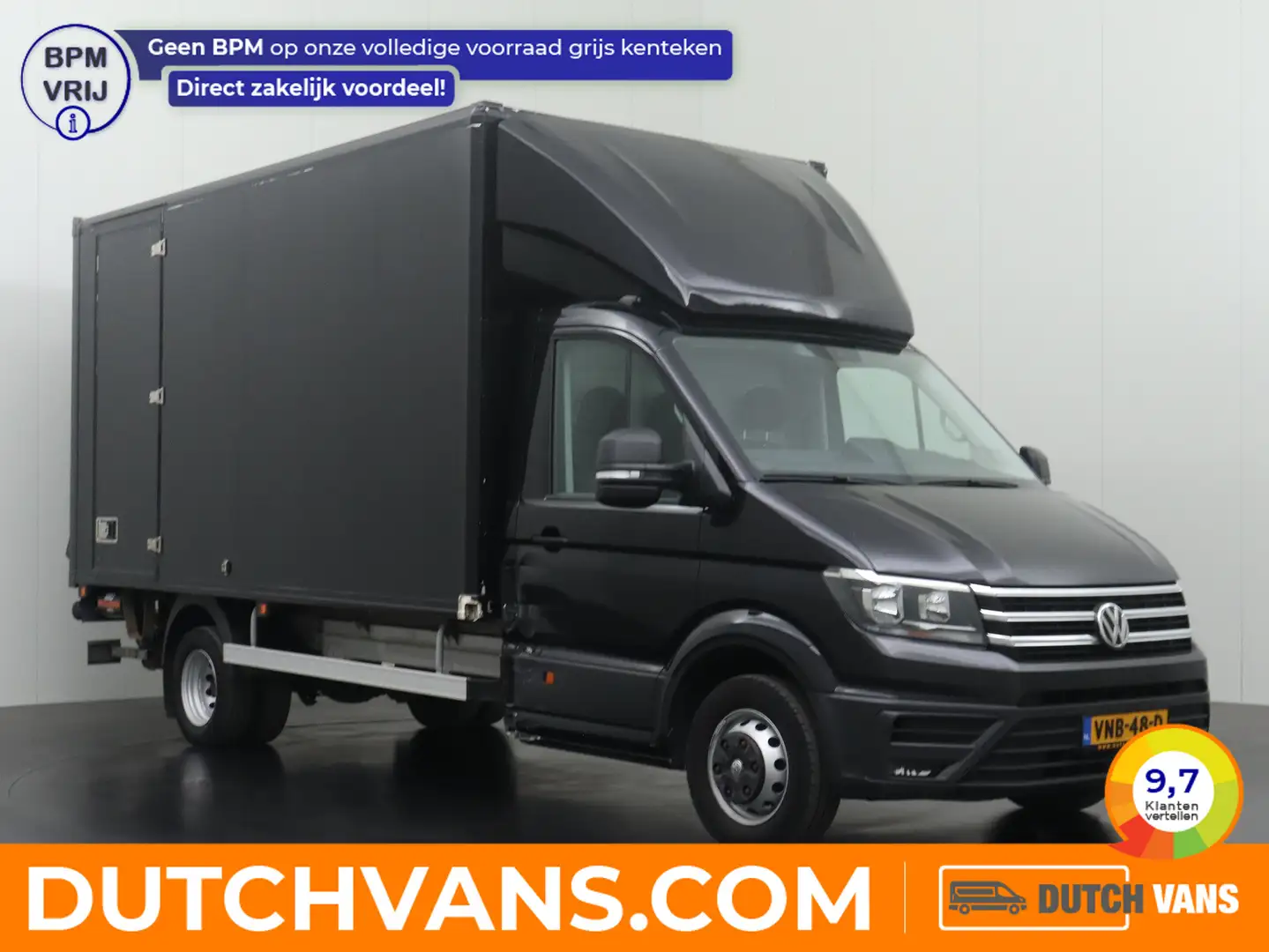 Volkswagen Crafter 2.0TDI 177PK Dsg Automaat Bakwagen+Laadklep Dubbel Negro - 1