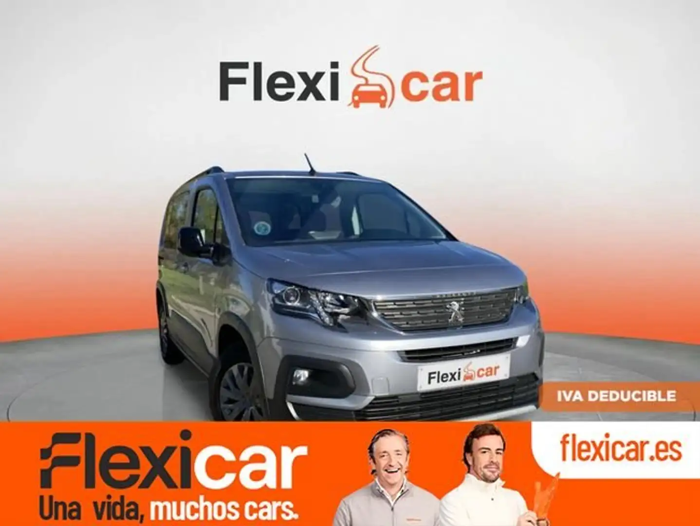 Peugeot Rifter +GT+BlueHDi+130 Gris - 1