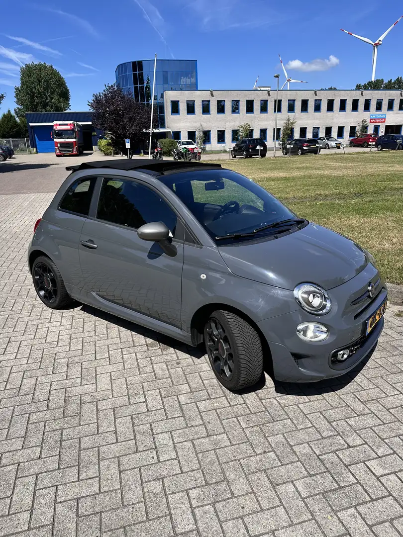 Fiat 500C 500C S 1.2 Lounge sport Grijs - 2