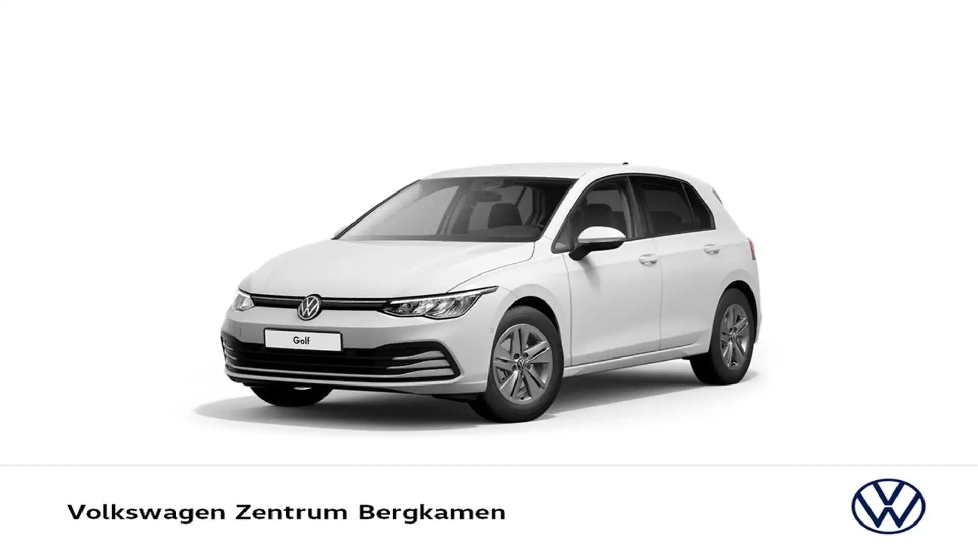 Volkswagen Golf VIII 1.5 eTSI LIFE CAM ACC ALU NAVI SITZHZ. Blanc - 2