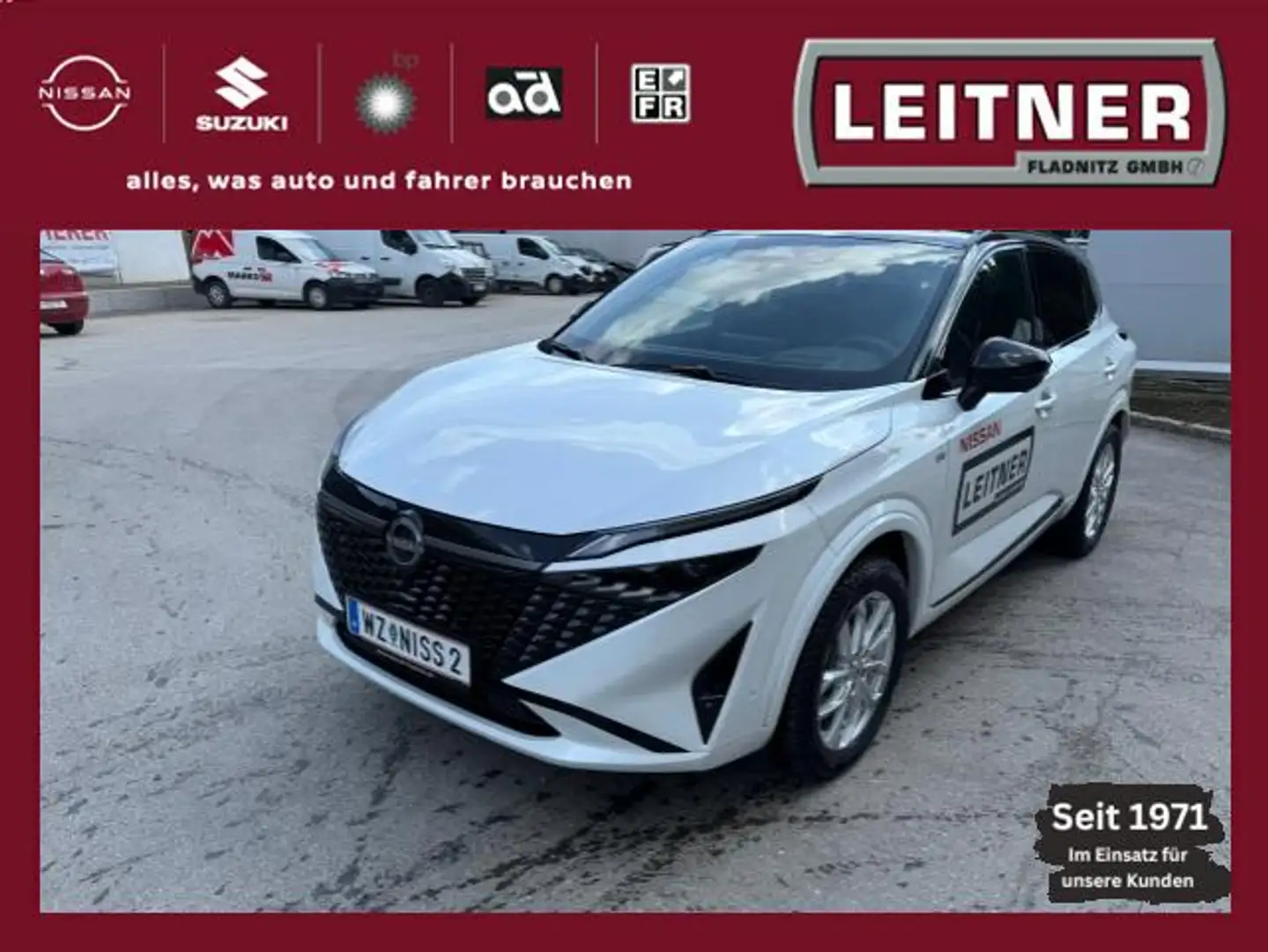 Nissan Qashqai Qashqai 1,3 E-Power N-Design+ 205 Weiß - 1
