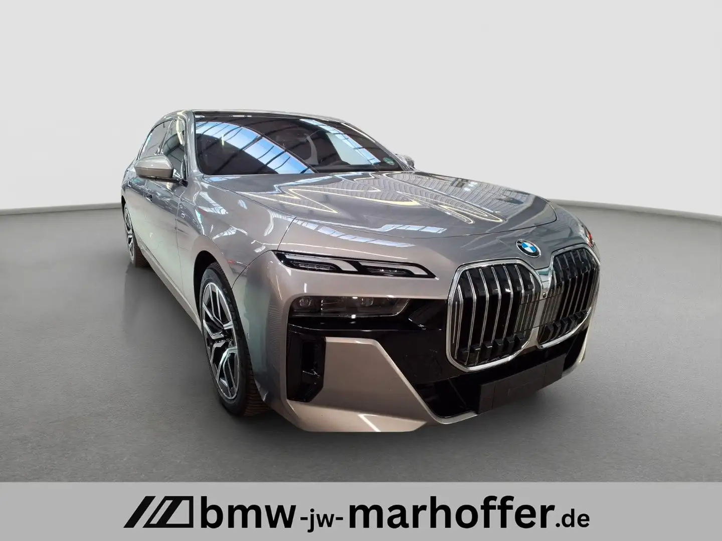 BMW 740 d xDrive MSport SkyLounge AHK Integral Gris - 2