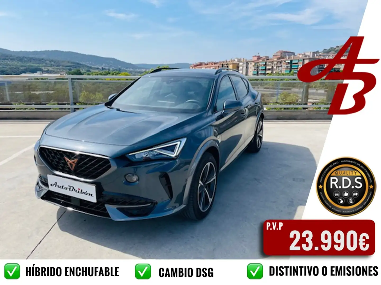 CUPRA Formentor 1.4 e-Hybrid 205 DSG Gris - 1
