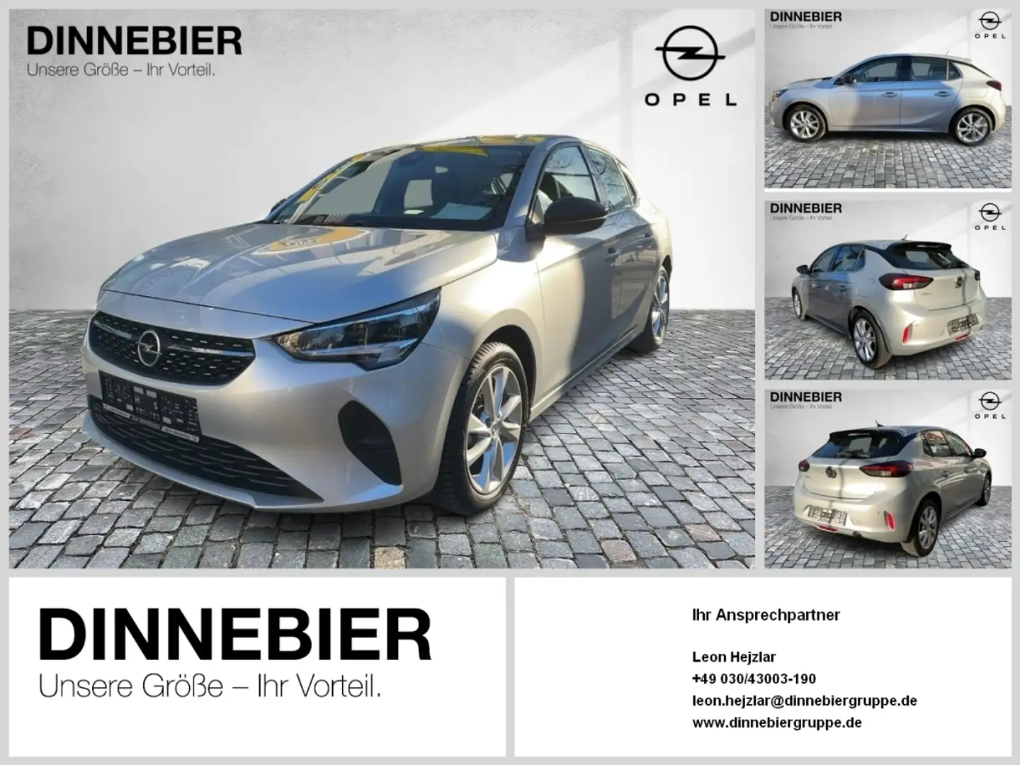 Opel Corsa Elegance 1.2 SHZ*PDC*Klima LM LED SHZ PDC Gris - 1