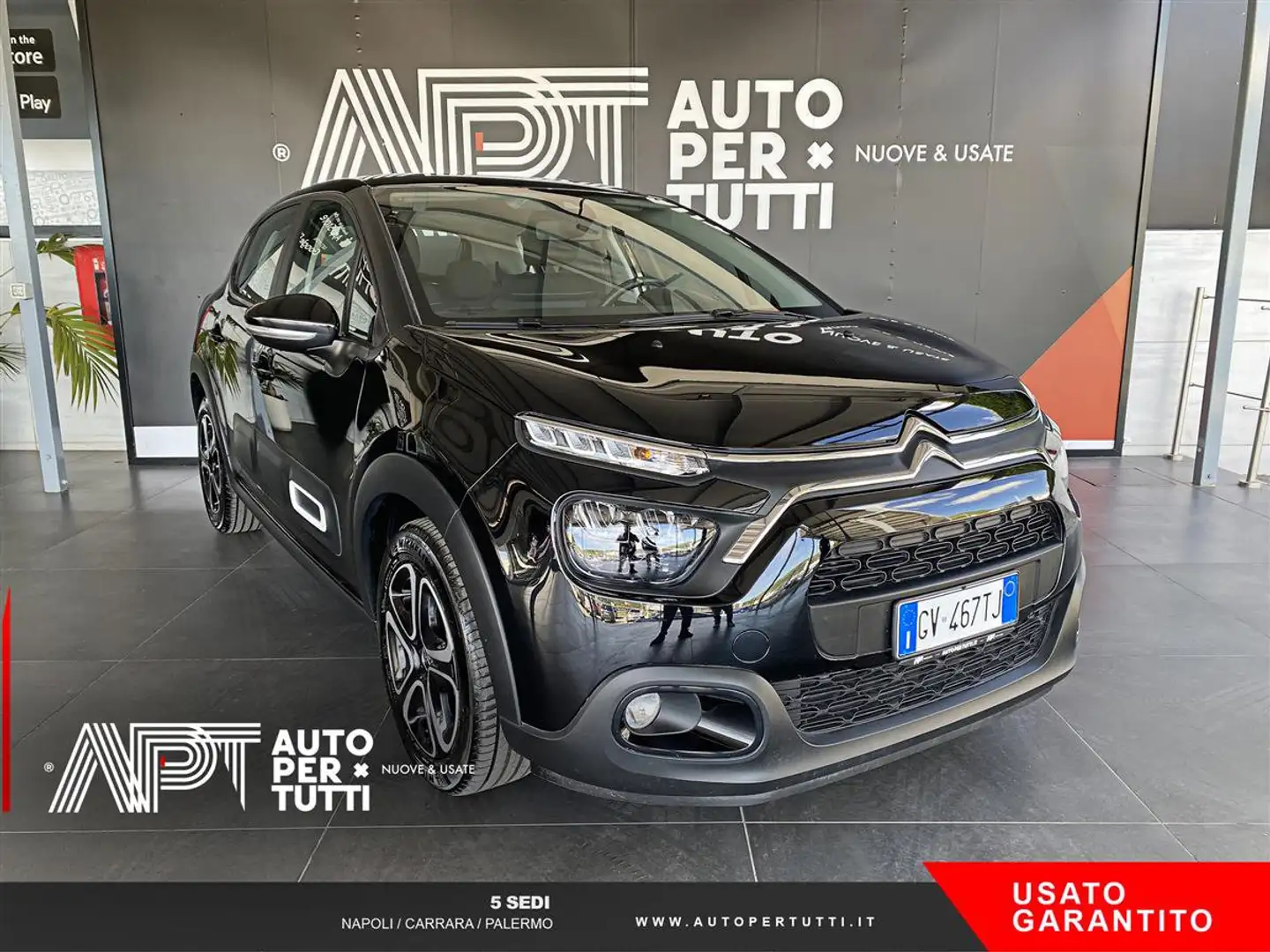 Citroen C3 C3 1.2 puretech Plus s&s 83cv Noir - 2