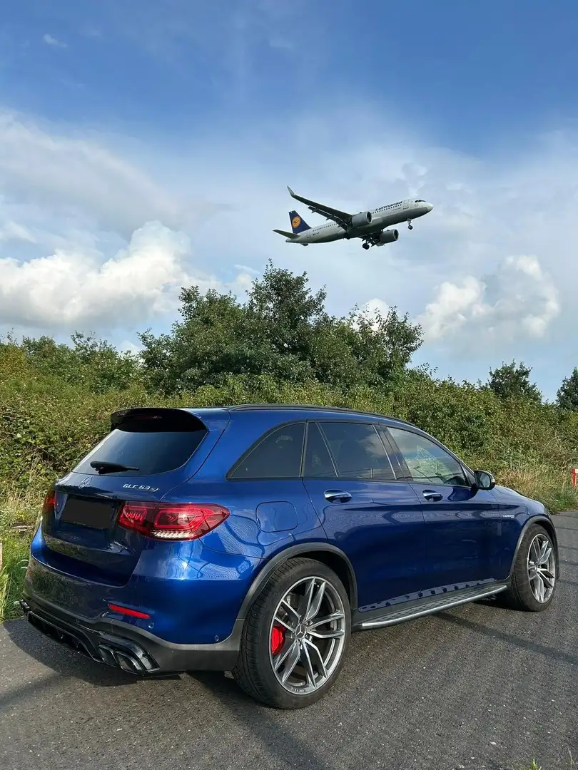 Mercedes-Benz GLC 63 AMG AMGSportSitze Pano HUD multibeam Burmester Blau - 1