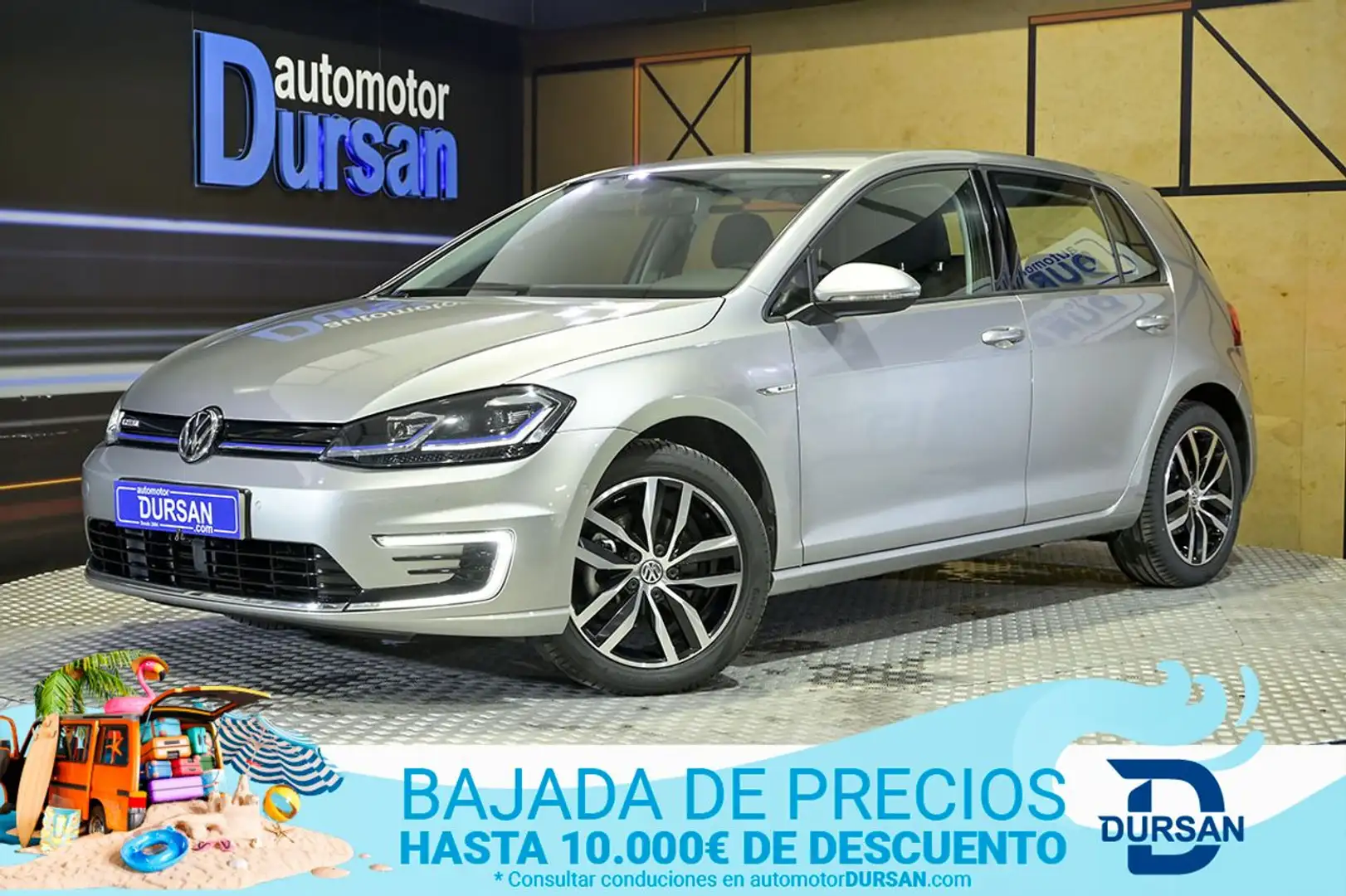Volkswagen Golf e-Golf ePower Gris - 1