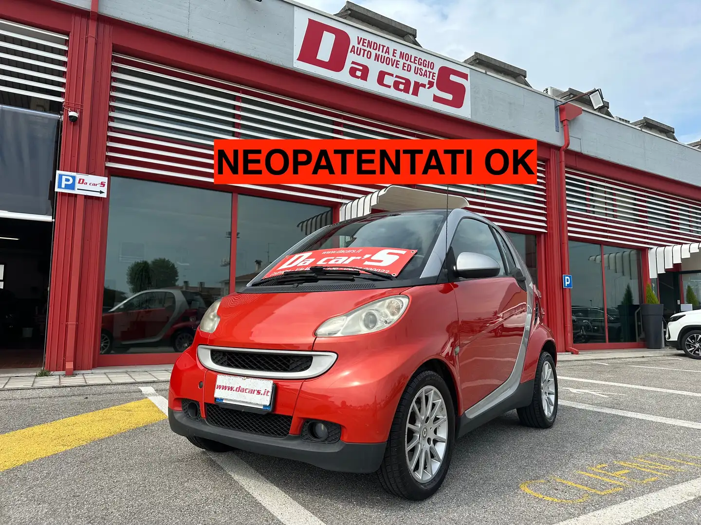 smart forTwo 0.8 cdi Passion 45cv, NEOPATENTATI OK! Rosso - 1