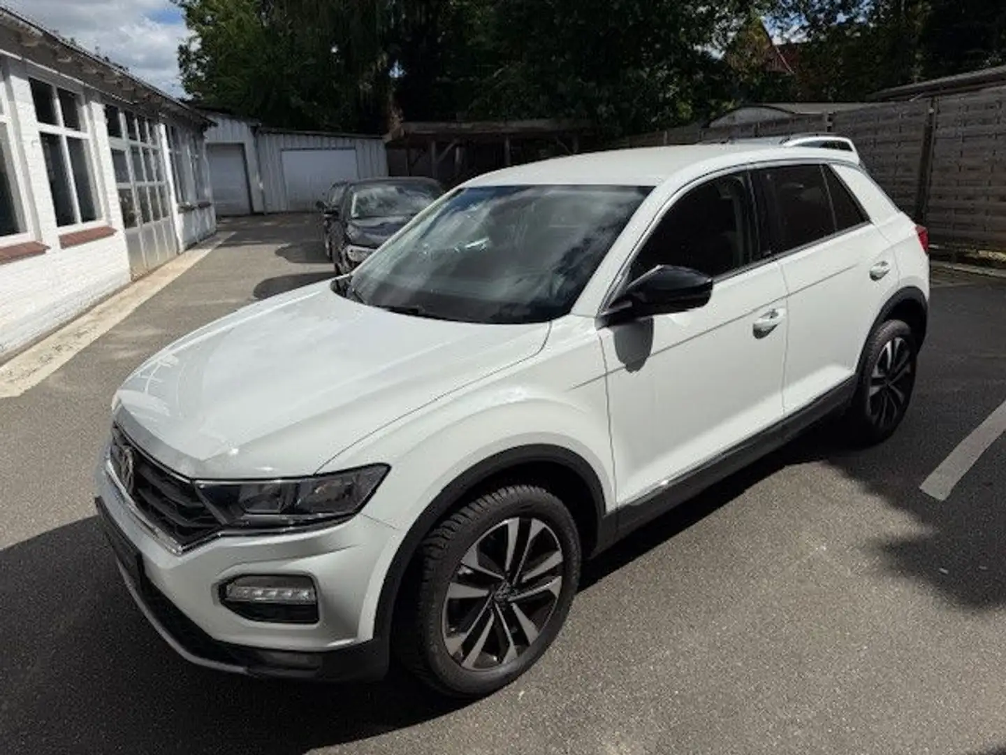 Volkswagen T-Roc 1.0 TSI "UNITED" -NAVI-ALU-App-PDC Blanc - 2