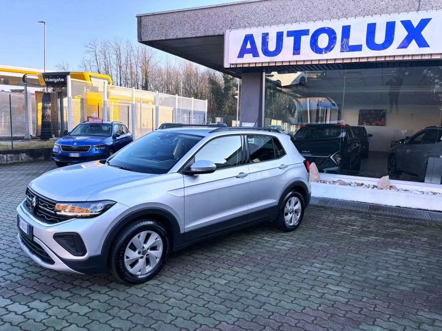 Volkswagen T-Cross 1.0TSI 115Cv DSG Life+TECH PACK+Ruotino Zilver - 1