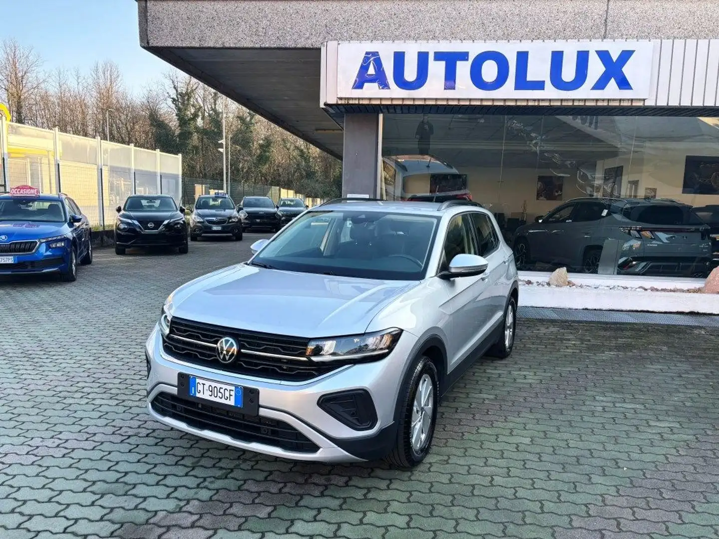 Volkswagen T-Cross 1.0TSI 115Cv DSG Life+TECH PACK+Ruotino Zilver - 2