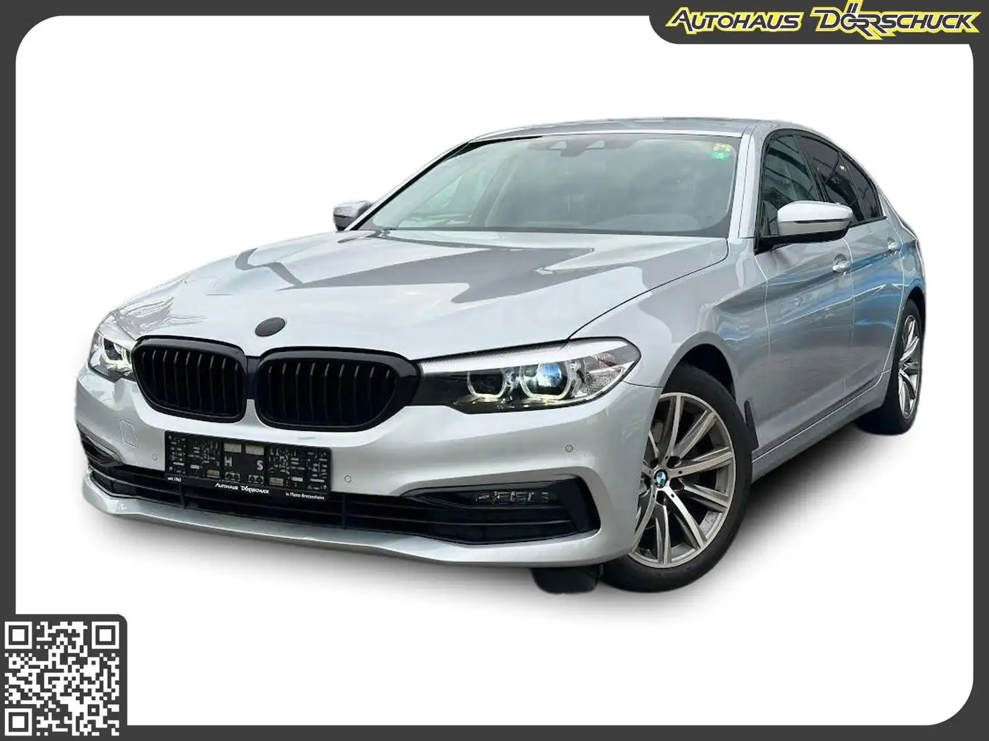BMW 520 d ShadowLine LED Sportsitz RFK ab 299€/Monat Silber - 1