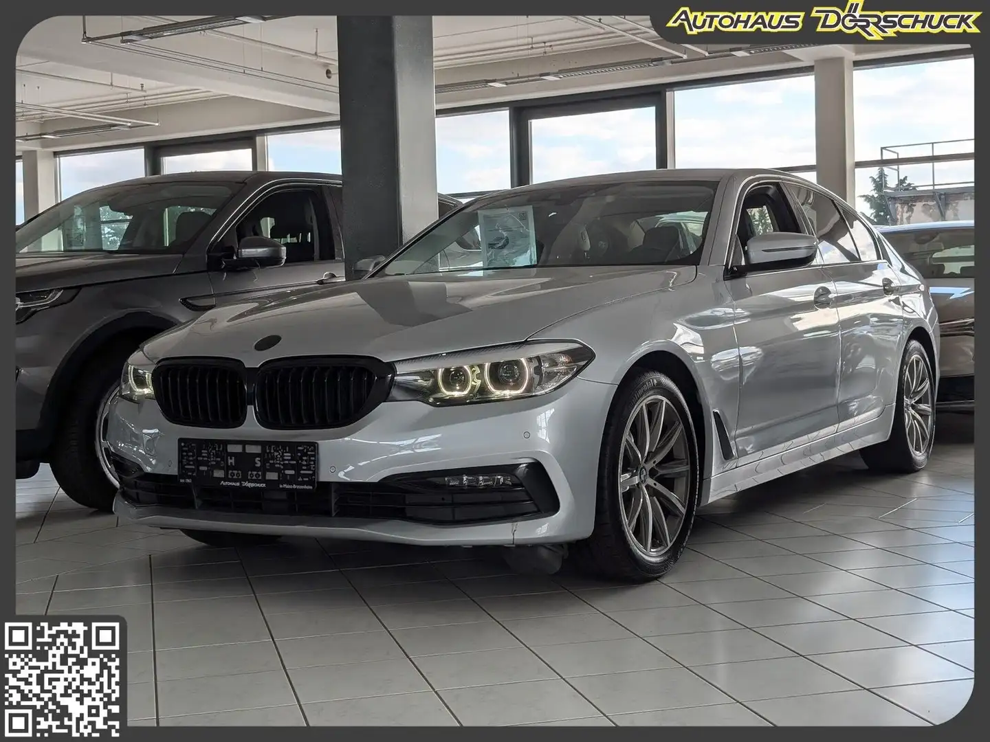 BMW 520 d ShadowLine LED Sportsitz RFK ab 299€/Monat Argento - 1
