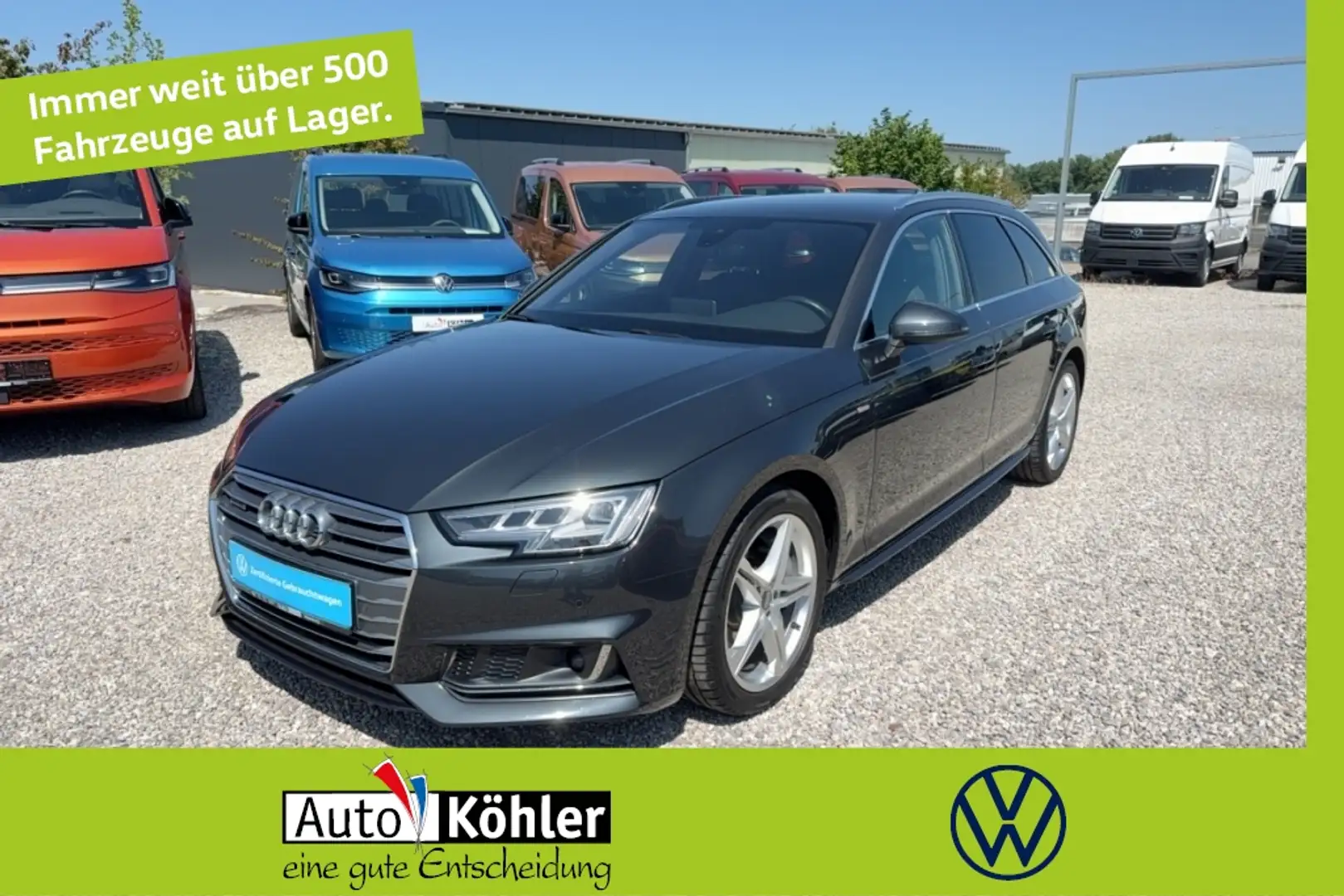 Audi A4 Avant TDi Quattro S-Line Virtual Cockpit LM Grijs - 1
