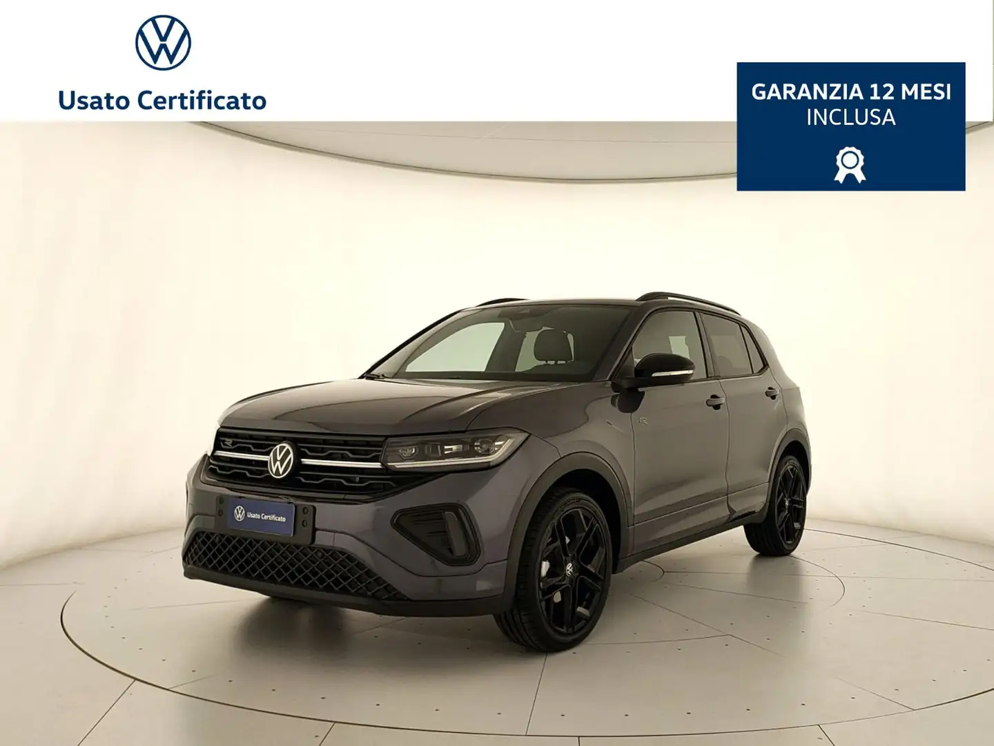 Volkswagen T-Cross 1.0 tsi R-Line Plus 115cv Gris - 1