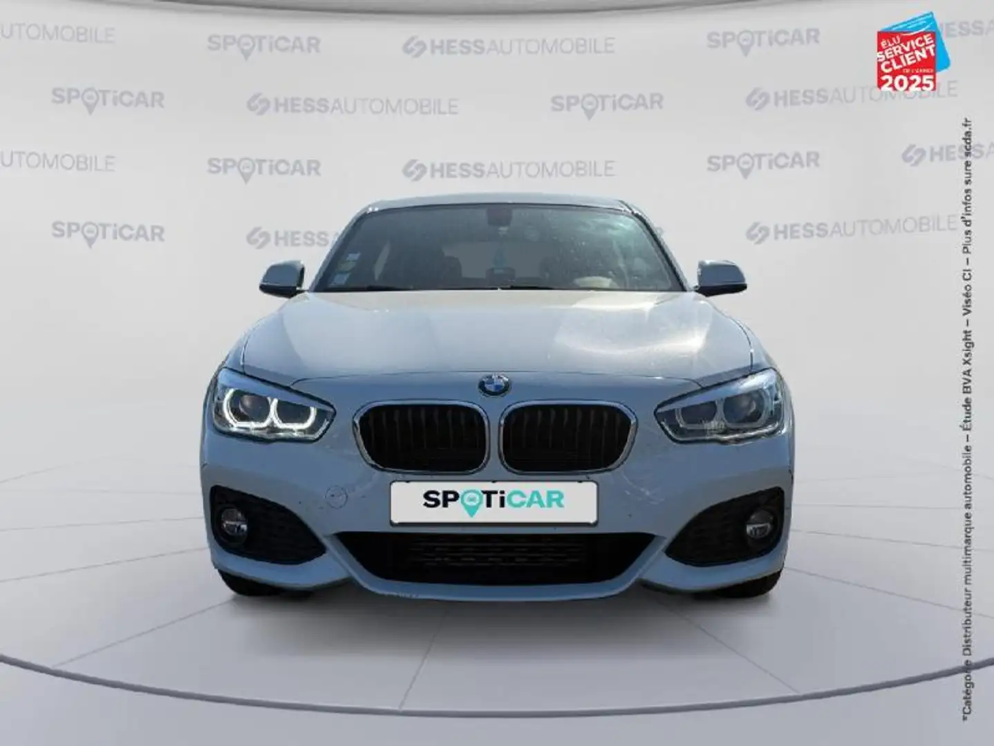BMW 118 118dA 150ch M Sport 5p Blanc - 2