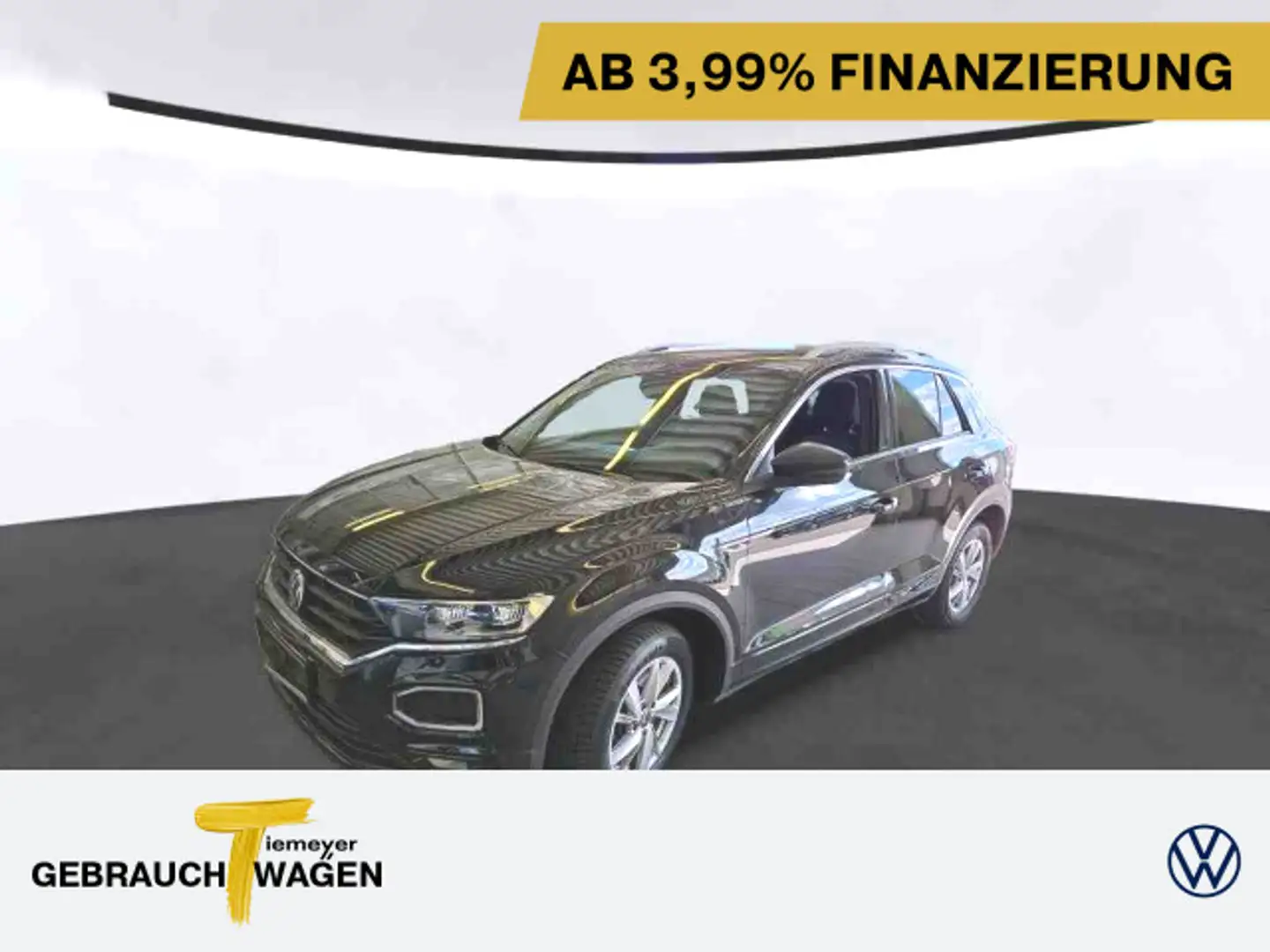 Volkswagen T-Roc 2.0 TSI DSG 4M R-LINE AHK PANO VIRTUAL ACC Schwarz - 1
