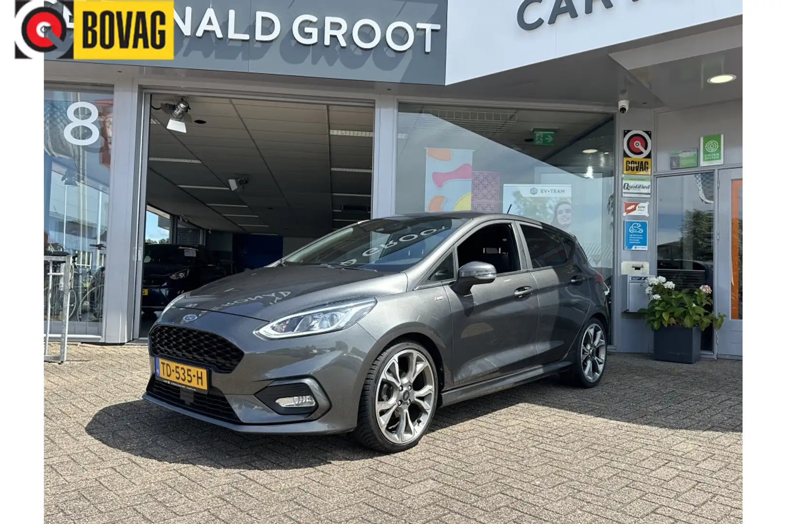 Ford Fiesta (Verkocht) 1.0 EcoB. ST-Line | Airco | Cruise | Ca Grijs - 1