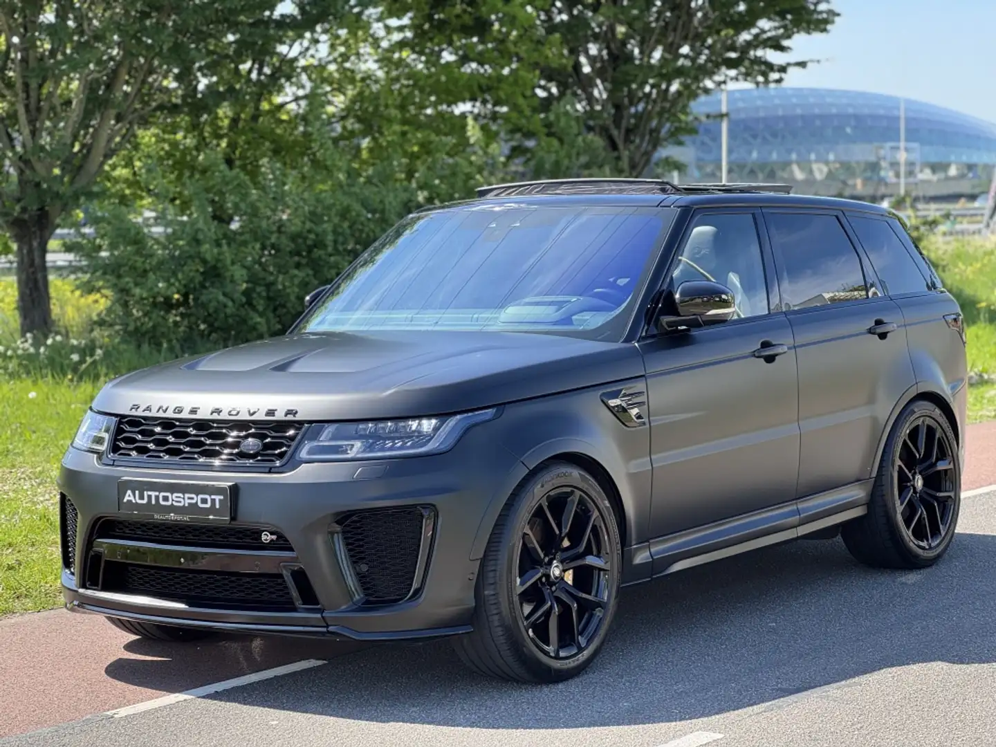 Land Rover Range Rover Sport 5.0 V8 SC SVR Carbon Pano Kuipstoelen Grijs - 1