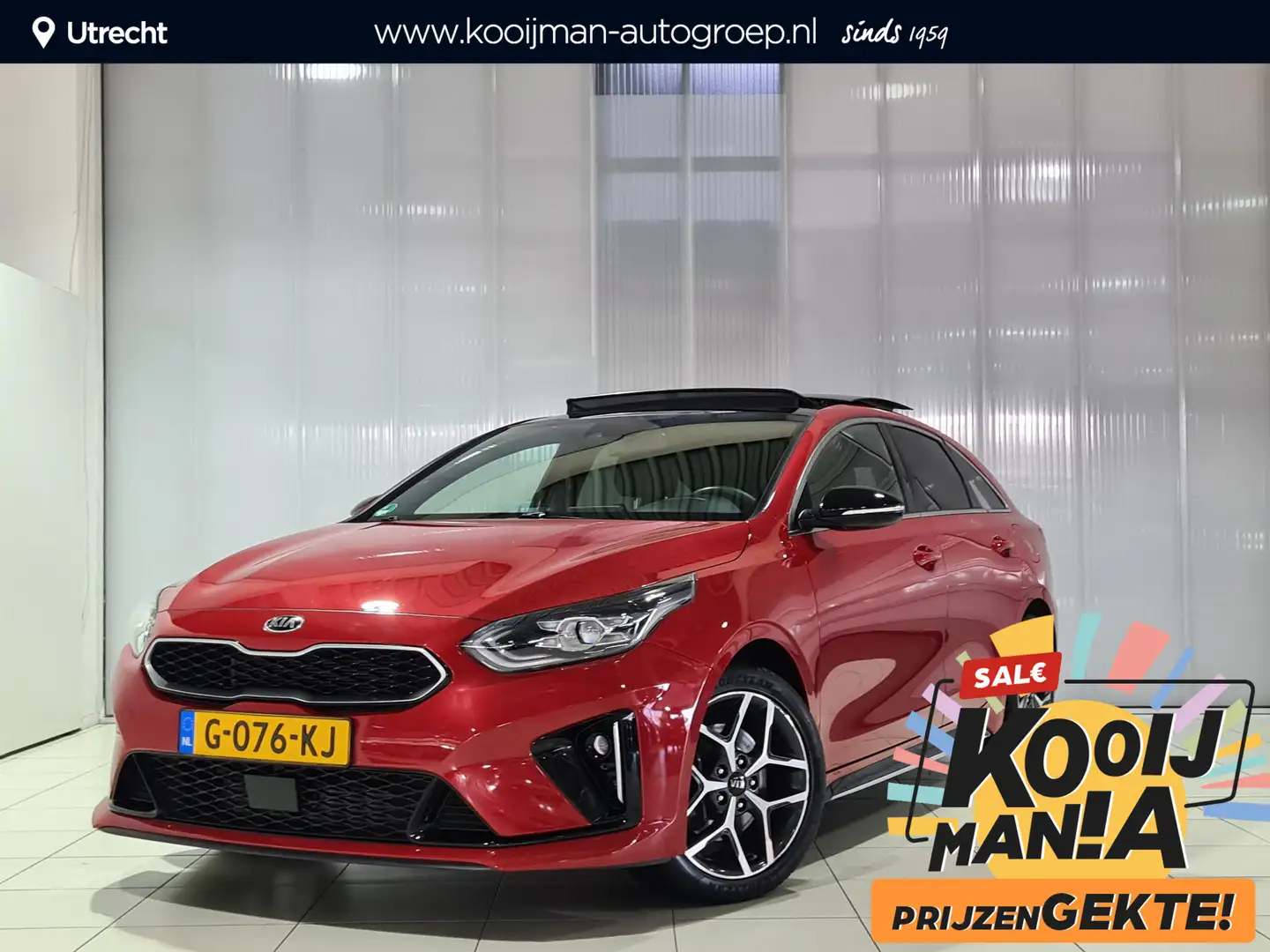 Kia ProCeed / pro_cee'd 1.4 T-GDI GT-PlusLine vol met luxe opties, Elektr. Rood - 1