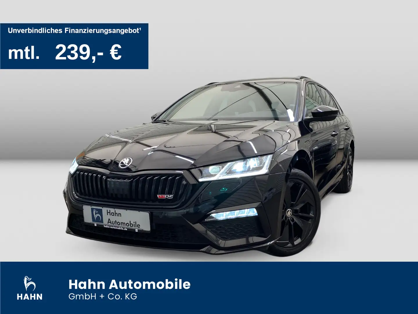 Skoda Octavia Combi 1.4TSI iV DSG RS Matrix APP Sitzh Schwarz - 1