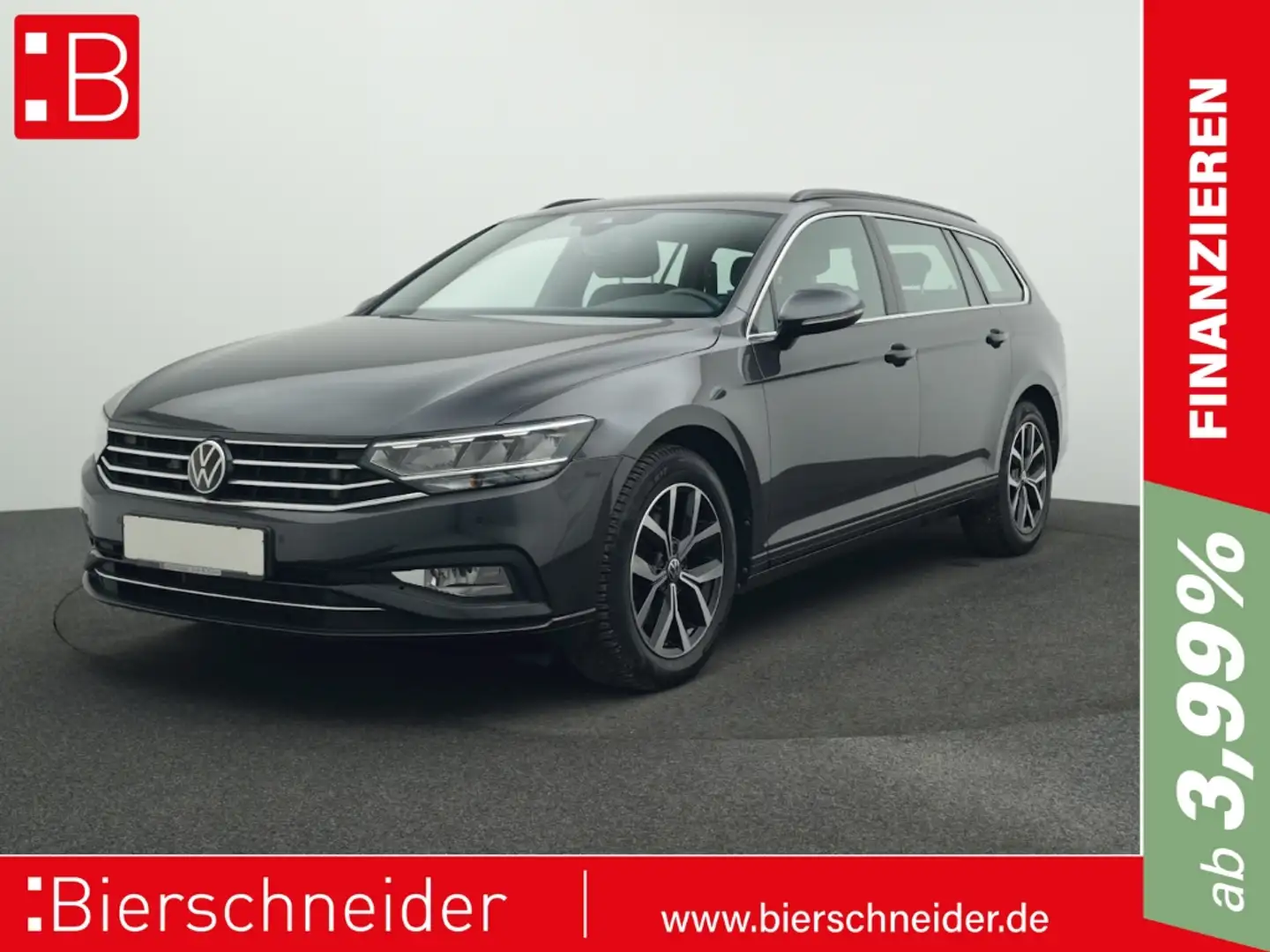 Volkswagen Passat Variant 2.0 TDI DSG Business NAVI AHK ACC Gris - 1