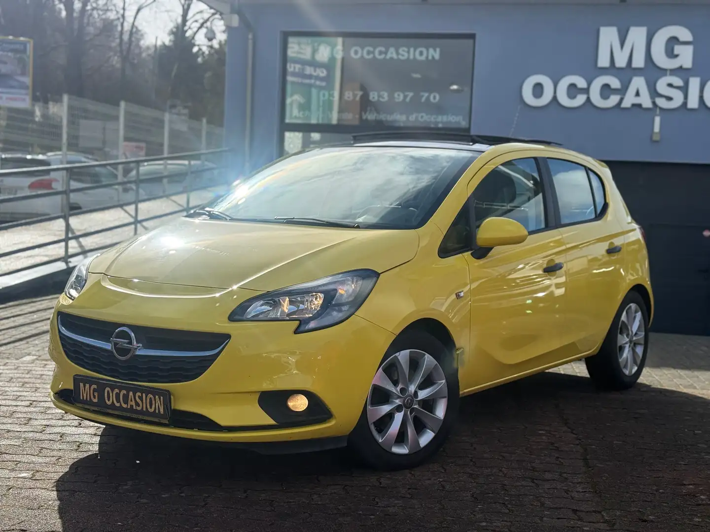 Opel Corsa Corsa 1.0 ECOTEC Turbo 115 ch Start/Stop edition Jaune - 2