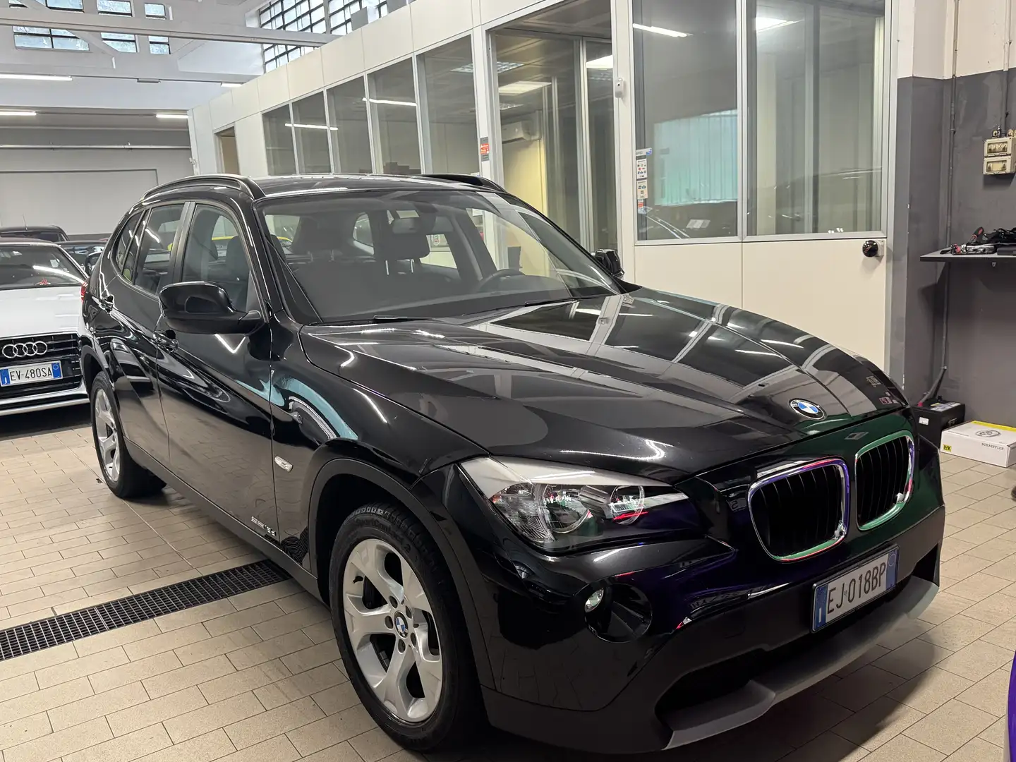 BMW X1 Sdrive18D UNICO PROPRIETARIO TAGLIANDI BMW Černá - 1