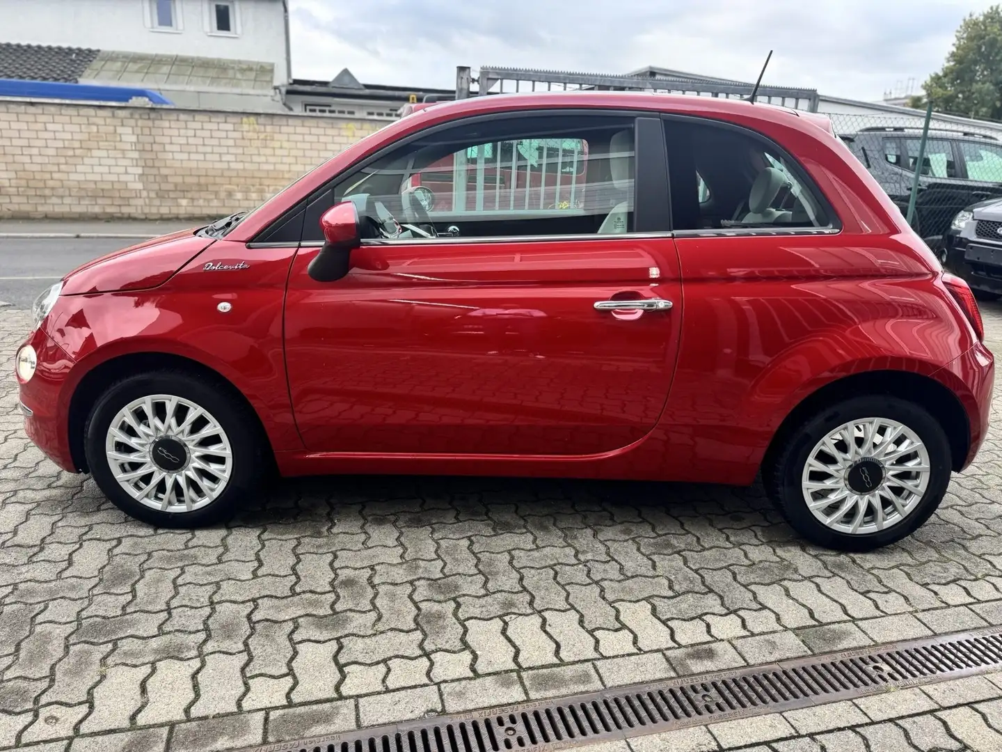 Fiat 500 DolceVita PDC*Klima*Carplay Rouge - 2